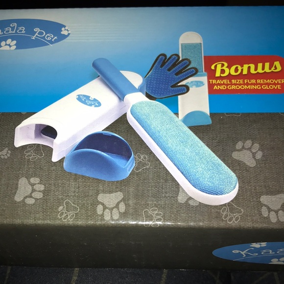 Kaala Pet Reusable Fur & Lint Remover+Travel Size Glove & Fur Remover New In Box - Picture 8 of 8